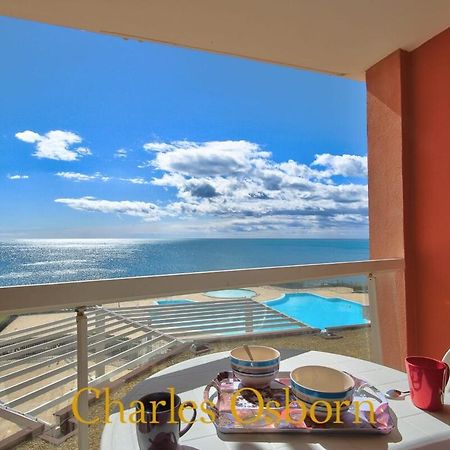 Au Cayenne, Terrasse Et Vue Mer Сет Екстериор снимка