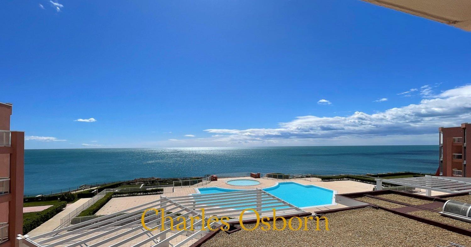 Au Cayenne, Terrasse Et Vue Mer Сет Екстериор снимка
